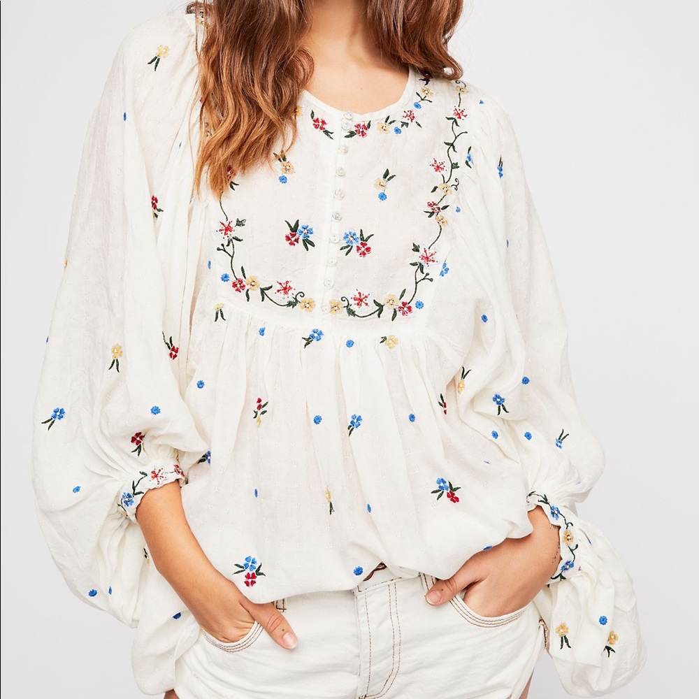 Free People Kiss From a Rose Tunic